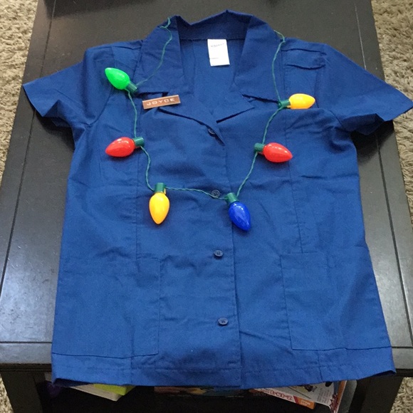 Stranger Things Joyce Byers Store Uniform Costume - Picture 5 of 7